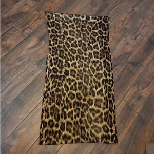 Michael Kors Leopard Print Scarf